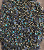 4X4 Square Rama Green Colour Glossy Kundan
