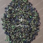 6K Eye Light Green Colour Glossy Kundans