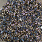 6K Eye Onion Pink Colour Glossy Kundans
