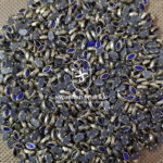 6K Eye Royal Blue Colour Glossy Kundans