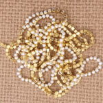 Gold Pearl Chain