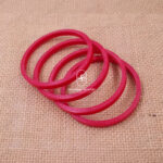 Plain Flat Bangles 4 Cut(Loose Count)