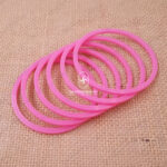 Plain Flat Bangles 6 Cut (Loose Count)