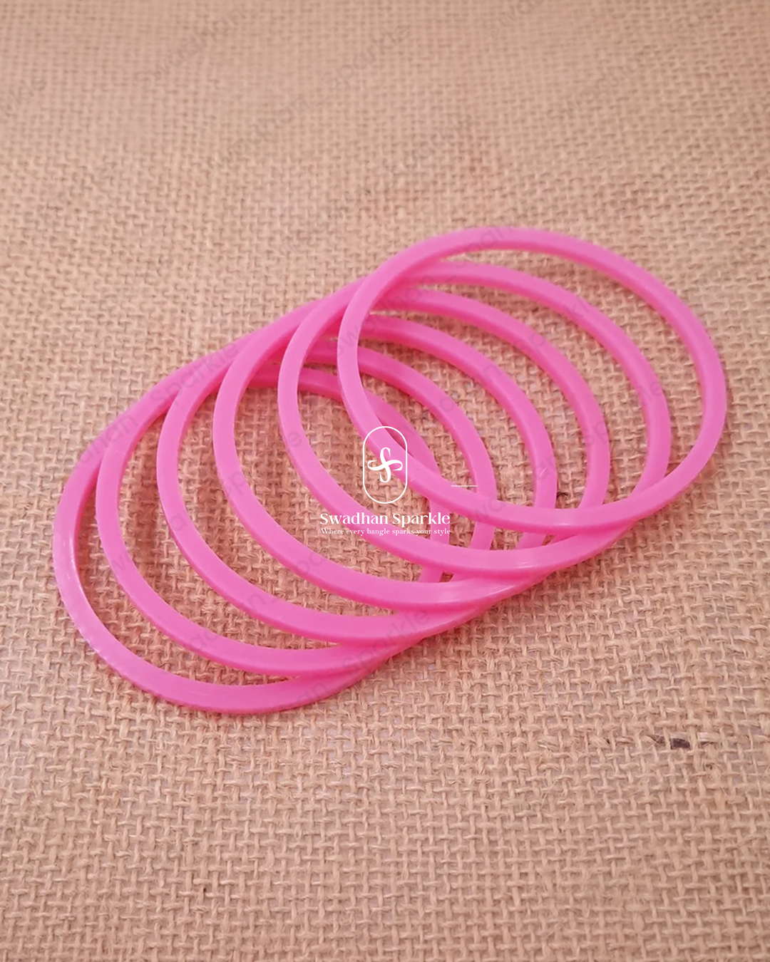 Plain Flat Bangles 6 Cut (Loose Count) Plain Flat Bangles 6 Cut (Loose Count) - Image 1