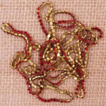 Stone Chain - Maroon Color Stone