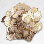 15MM Gold Lakshmi Coins