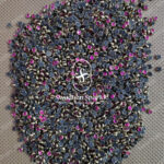 3MM Round Rani Pink Colour Glossy Kundans