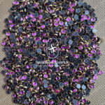 4MM Round Magenta Pink Colour Glossy Kundans