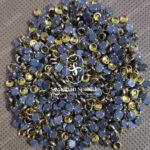 4MM Round Yellow Colour Glossy Kundans