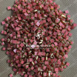 4X4 Square Peach Pink Colour Matt Kundans
