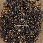 5MM Round Gold Colour Glossy Kundans