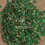 6K Eye Dark Green Colour Matt Kundans