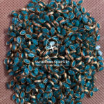 6K Eye Rama Green Colour Matt Kundans