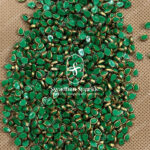 6X4 Drop Dark Green Colour Matt Kundans