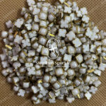 6X6 Square Ceramic White Colour Kundans