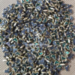 Heart Dark Green Colour Glossy Kundans