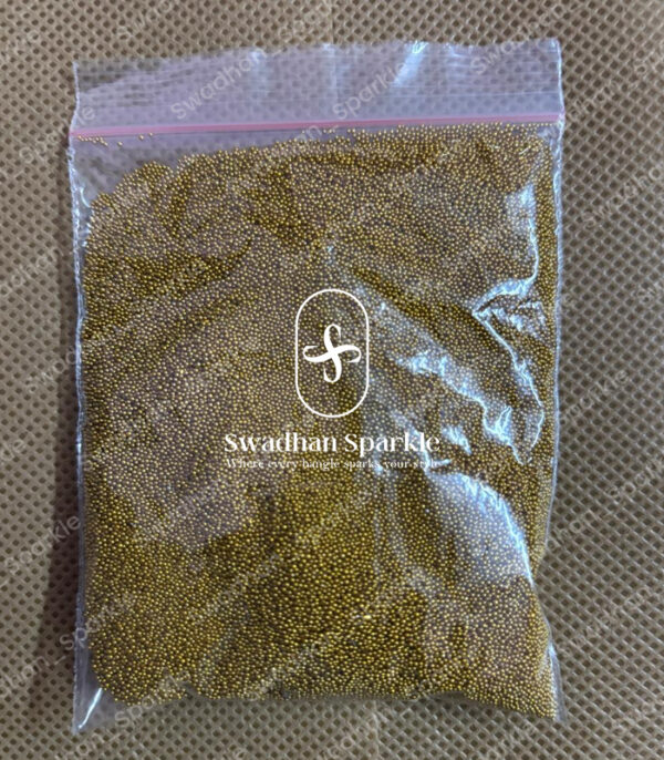 Micro Seed Beads - Gold Color