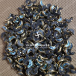 Moon Light Sky Blue Colour Glossy Kundans