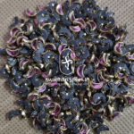 Moon Onion Pink Colour Glossy Kundans