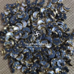 Moon White Colour Glossy Kundans