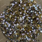 Raindrop Materials Dot Shape - Gold