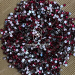 Raindrop Materials Dot Shape - Light Red