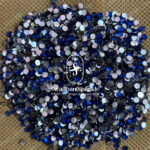 Raindrop Materials Dot Shape - Royal Blue