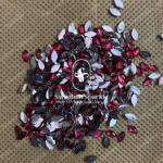 Raindrop Materials Eye Shape - Light Red