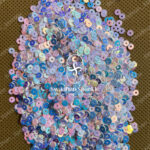 Round Sequins - Pearl White