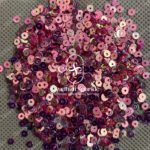 Round Sequins - Rose Pink