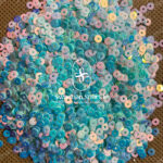 Round Sequins - Sea Blue