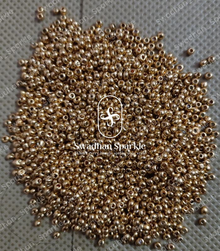 Seed Beads : Sugar Beads Glass Seed Beads - Image 1