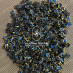 Star Sky Blue Colour Glossy Kundans