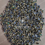Thilagam Dark Green Colour Glossy Kundans