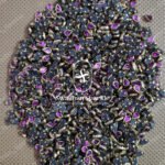 Thilagam Magenta Pink Colour Glossy Kundans