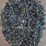 Thilagam Sky Blue Colour Glossy Kundans