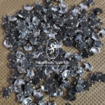 Crown White Colour Glossy Kundans